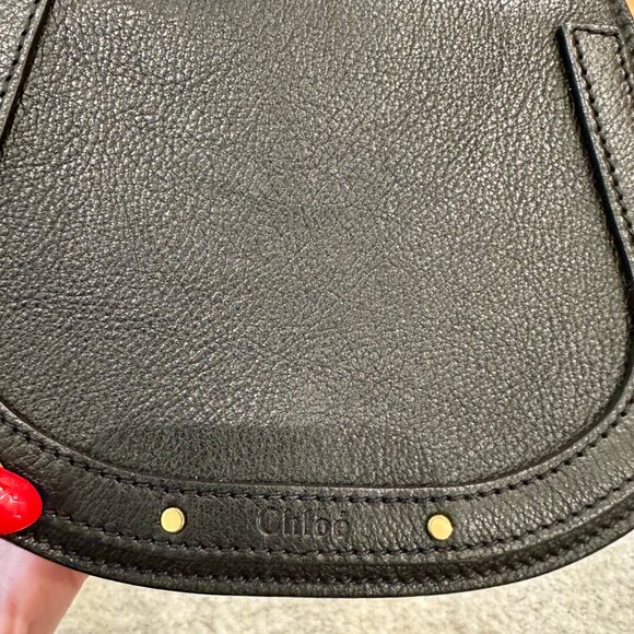 Chloé Nile Leather Small crossbody bag Black - Picture 4 of 11